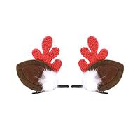 CANNXI Lot de 2 pinces à cheveux de Noël pour enfants, épingles à cheveux pour enfants, filles, décoration de fête de Noël