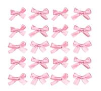 CANNXI Lot de 20 barrettes à cheveux colorées avec nœud décoratif pour filles