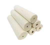 CANNXI Lot de 6 jouets à mâcher pour perroquets - Fournitures d'entraînement à mâcher en bois naturel - Jouet molaire pour animaux de compagnie