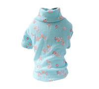 CANNXI Manteau pour chiens de races jouets pour petits chiens Pinscher Shih Tzu Chihuahuas Motif floral