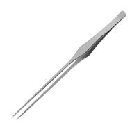 CANNXI Outils de nettoyage d'aquarium, pinces d'entretien pour aquarium, accessoires d'aquarium, grandes pinces en acier inoxydable ou reptiles