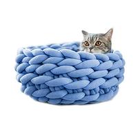 CANNXI Panier tressé pour chien ou chat - Sac de couchage d'intérieur - Tente - Lit confortable - Coussin d'intérieur