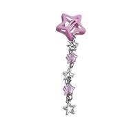CANNXI Pince à cheveux avec pendentif en forme d'étoile avec pentastar - Barrette à cheveux colorée pour filles