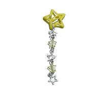 CANNXI Pince à cheveux avec pendentif en forme d'étoile avec pentastar - Barrette à cheveux colorée pour filles