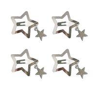 CANNXI Pince à cheveux en forme de cœur et papillons - Fait à la main - Accessoire pour cheveux - Élégante barrette pour femme