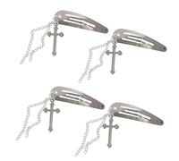 CANNXI Pince à cheveux en forme de cœur et papillons - Fait à la main - Accessoire pour cheveux - Élégante barrette pour femme