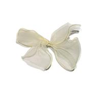 CANNXI Pince à cheveux en forme de nœud en ruban pour femmes et filles - Fait à la main - Barrettes à cheveux en maille - Accessoires pour cheveux