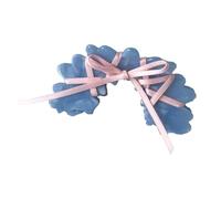 CANNXI Pince à cheveux polyvalente en acrylique, style ballet, nœud papillon, pince à cheveux en acétate, accessoire élégant pour cheveux pour femme