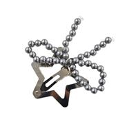 CANNXI Pince à cheveux tendance avec nœud simple en forme de nœud et perles d'imitation, accessoires élégants pour femmes et filles