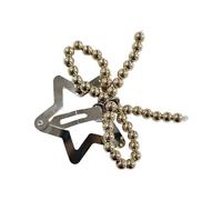 CANNXI Pince à cheveux tendance avec nœud simple en forme de nœud et perles d'imitation, accessoires élégants pour femmes et filles