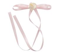 CANNXI Pince à cheveux vintage avec nœud élégant et long ruban - Pinces à cheveux tendance - Accessoires pour cheveux - Bijoux de fête