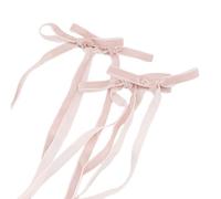 CANNXI Pince à cheveux vintage en velours avec nœud papillon - Épingles à cheveux en ruban - Tendance - Accessoires pour cheveux - Bijoux de fête