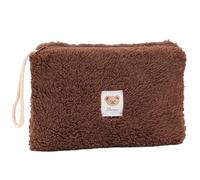CANNXI Sacs de maquillage, sac de maquillage de voyage pratique et élégant, conteneurs de rangement élégants et alternatifs de couleur, Café noir