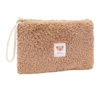 CANNXI Sacs de maquillage, sac de maquillage de voyage pratique et élégant, conteneurs de rangement élégants et alternatifs de couleur, kaki