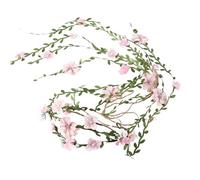 CANNXI Serre-tête à fleurs fait à la main - Style bohème - Couronne de vigne - Accessoire de cheveux de mariage pour femme