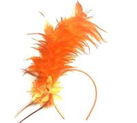 CANNXI Serre-tête pour femme, bandeau bibi à plumes style années 1920, accessoire de cheveux vintage pour femme