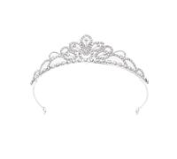 CANNXI Serre-tête pour femme, élégant accessoire de cheveux de mariée, couronne en cristal, diadème incrusté de diamants pour les réunions de mariage