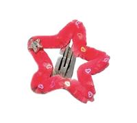 CANNXI Star Clip Sweet Cool Girl Cinq branches étoile diamant épingle à cheveux Clip Love Bangs Clip Broken Hair Clip Accessoires pour cheveux