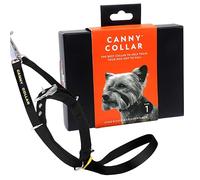 Canny Collar Licol Anti-Traction Doux pour Chien Qui Tire, Noir Taille 1 | Collier pour aider à marcher sans tirer, meilleur contrôle en laisse et promenades calmes sans corrections brusques.