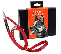 Canny Collar Licol Anti-Traction Doux pour Chien Qui Tire, Rouge Taille 3
