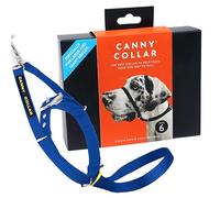 Canny Collar - Le Collier Anti-Traction de Dressage pour Chiens, Une Aide Simple et Efficace pour Le Dressage du Chien et Aide à empêcher Les Chiens de Tirer sur la Laisse, Collier de tête - Bleu