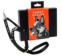 Canny Collar - Le Collier Anti-Traction de Dressage pour Chiens, une aide simple et efficace pour le dressage du chien et aide à empêcher les chiens de tirer sur la laisse, collier de tête - Noir