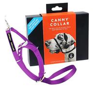 Canny Collar - Licol de Dressage Anti-Traction pour Chien | Apprend à Ne Pas Tirer en Laisse | Doux, Confortable et Sûr | Facile à Utiliser - Taille 6, Violet