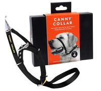 Canny Collar - Licol de Dressage Anti-Traction pour Chien | Apprend à Ne Pas Tirer en Laisse | Doux, Confortable et Sûr | Facile à Utiliser - Taille 4, Noir