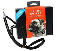 Canny Collar - Le Collier Anti-Traction de Dressage pour Chiens, Une Aide Simple et Efficace pour Le Dressage du Chien et Aide à empêcher Les Chiens de Tirer sur la Laisse, Collier de tête - Noir