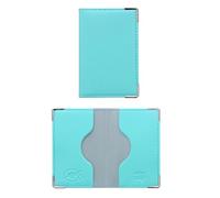 CANOCEA Etui Anti-piratage 2 Cartes bancaire - Vert Pastel - Fabriqué en France - Porte CB Anti RFID - Blindé, Porte CB, Protection des données, Carte Bleue