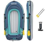 Canoë gonflable Bestway Hydro Force Trek X2 Inflata-Shield 2 places 250 kg Bleu et vert