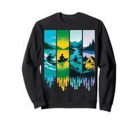 Canoë Kayak - Camping Aventure Nature en Plein air Sweatshirt