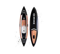 Canoë Kayak Gonflable 1 Place dropstitch 366 x 75 x 42cm K-Black