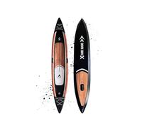 Canoë Kayak Gonflable 2 Places dropstitch 470 x 80 x 42cm K-Black