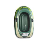 Canoë kayak gonflable - Radeau de pêche à double siège, motomarine portable durable, équipement d'extérieur léger | Bateau gonflable stable pour le voyage d'aventure de mer de lac de rivière d'adultes