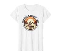 Canoe-Pagaie Canadier-Canoe Happiness-Kayak Kayak-Canoë T-Shirt Graphique avec Valeur
