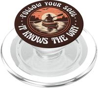 Canoe-Pagaie Canadier-Canoe Paddle-Way Kayak-Canoë PopSockets PopGrip pour MagSafe