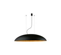 CANOE V NOIR/OR DOUILLE SUSPENDUE 5X E27/ 25W IP20 7926