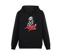 CANOEING Africa Twin Men's Hoody Africa Twin Motorcycle Tees Men's Hoody Unisex Ptinted Hoodies Long Sleeve Men's Hooded with Pocket Black XXXL