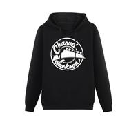 CANOEING Charvel Jackson Guitar Hoody Unisex Ptinted Hoodies Long Sleeve Men's Hooded with Pocket Black L