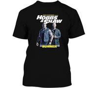 CANOEING Hobbs and Shaw Fast Furious 2019 Poster Movie Mens T-Shirt 157 Black L
