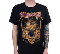 CANOEING Men's Short Sleeve Skeletonwitch Blackened Heart T Shirt New Shirt Top T Shirt Black M