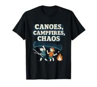 Canoës Feux de Camp Chaos Frères et sœurs Camping Outdoor Gear T-Shirt