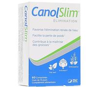 Canol Slim - CanolSlim Elimination - Thé Vert Artichaut Orthosiphon - Boite de 60 comprimés Cure de 15 Jours