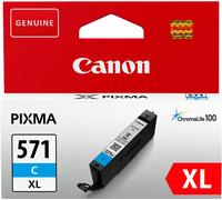 Original Canon 0332C001 / CLI571CXL Cartouche d'encre cyan