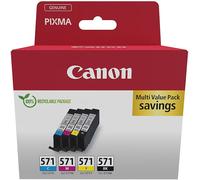 Canon 0386C009, 4 cartouches d'encre originales, noir, cyan, magenta, jaune