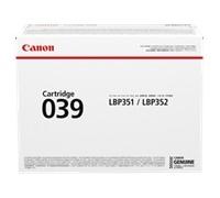 Canon 039 - noir - originale - cartouche de toner