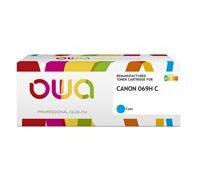 CANON 069H C - toner remanufacturé OWA - haute capacité - Cyan