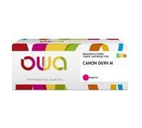 CANON 069H M - toner remanufacturé OWA - haute capacité Magenta