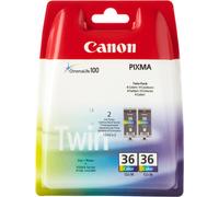 CANON 1511B018 CLI-36TWIN Cartouche Originale Couleur Pour PIXMA iP100/iP110